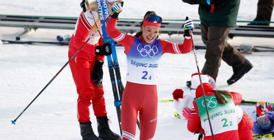 Лыжи на ОИ-2022 — женский командный спринт (16 февраля): россиянки завоевали бронзовую медаль