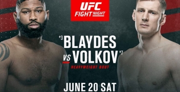 UFC Fight Night 173: Блэйдс vs. Волков: дата, кард, анонс, прогнозы