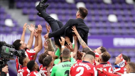 «Атлетико» стал чемпионом Испании. Коэффициент на титул мадридцев перед сезоном был 10,0